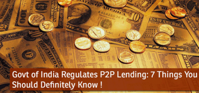 Govt of India Regulates P2P Lending