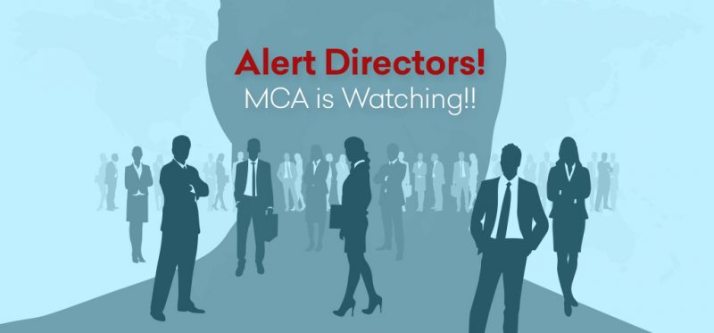 Company Directors! MCA is Watching
