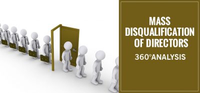 Mass Disqualification of Directors