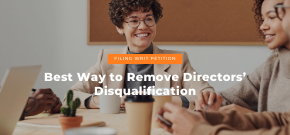 Remover Of Director Disqualification