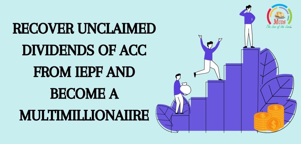 Recover Unclaimed Dividends of ACC from IEPF