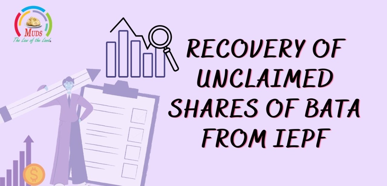 Recovery of Unclaimed Shares of BATA from IEPF
