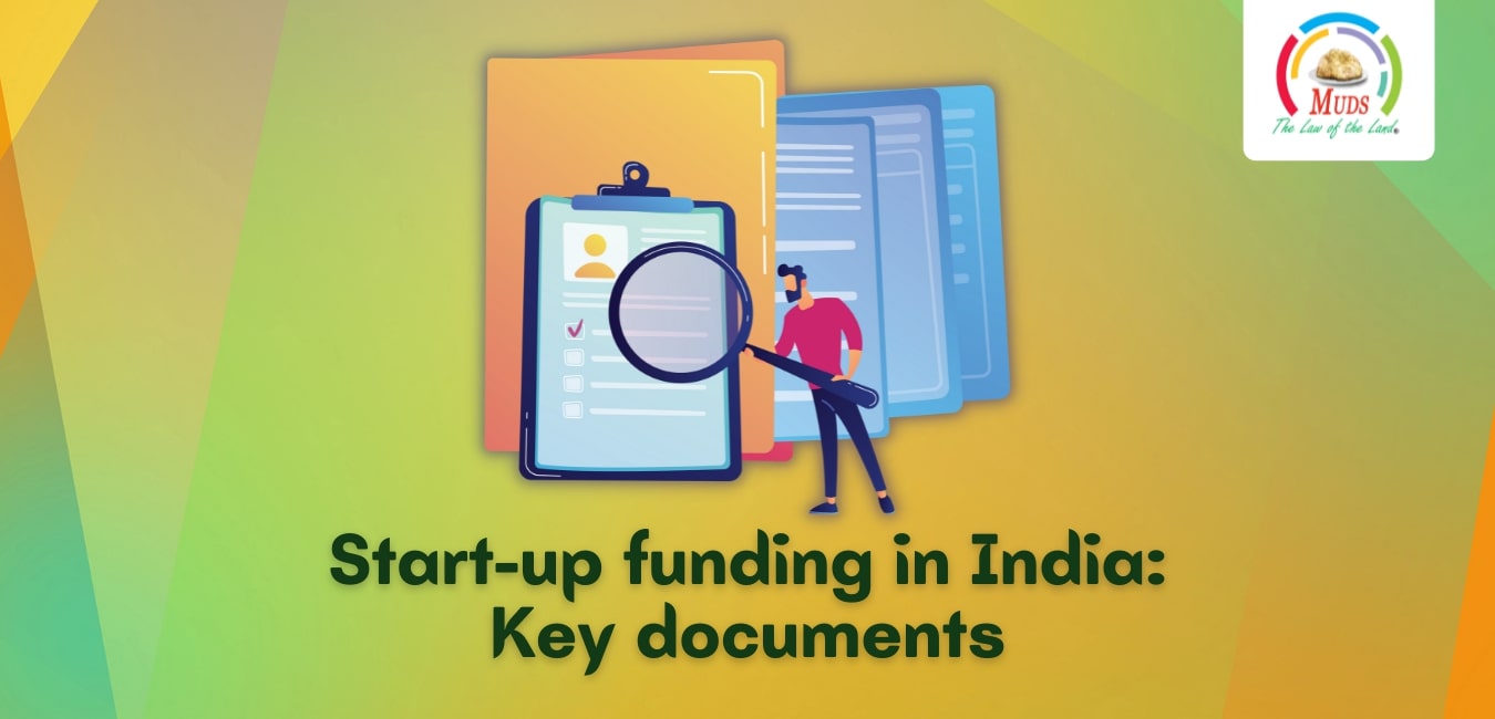 Start-up funding in India - Key documents
